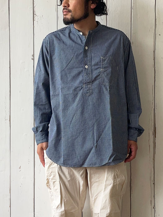 Band Collar Shirt (Check 1)　“1993 Model”