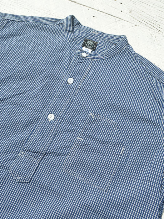 Band Collar Shirt (Check 1)　“1993 Model”