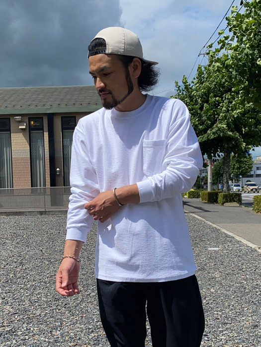 【Cal Cru】　Ridge L/S Pocket T-Shirts　