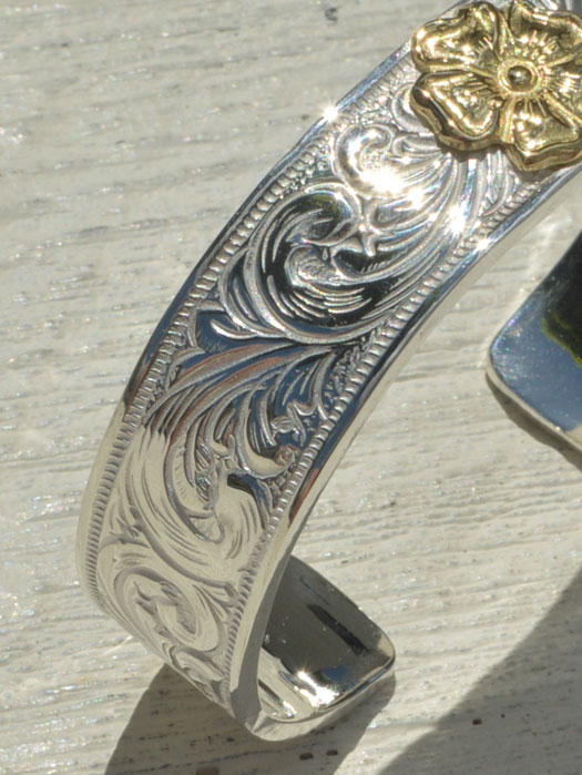 BR-0130 KARAKUSA ROSE BRACELET No.130