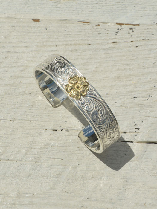 BR-0130 KARAKUSA ROSE BRACELET No.130