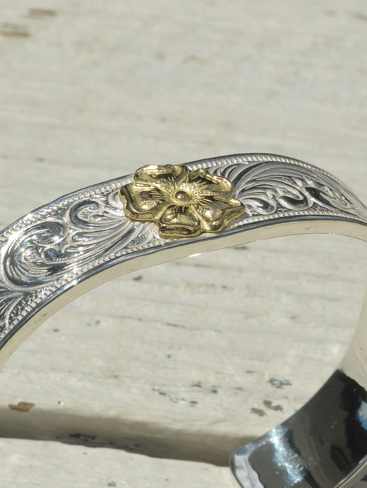 BR-0130 KARAKUSA ROSE BRACELET No.130
