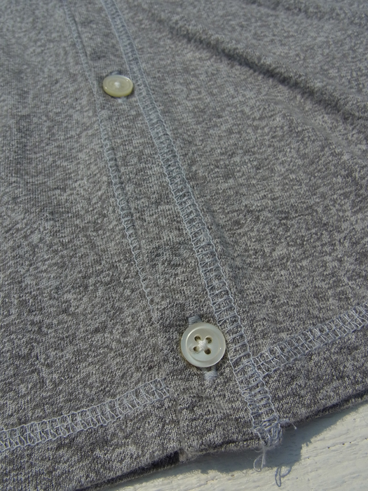 Tee Cardigan　(Reactive Dye)