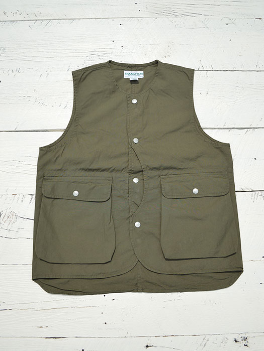 Plant Hunter Vest　(Weeds Poplin)
