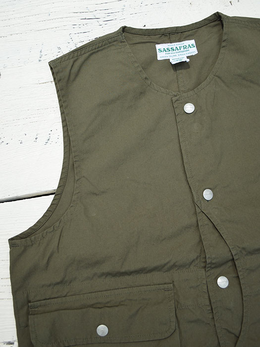 Plant Hunter Vest　(Weeds Poplin)