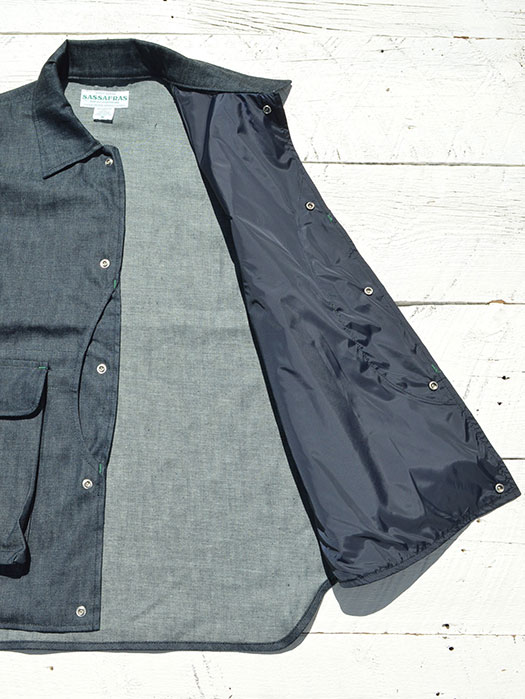 Plant Hunter Vest　(8oz Denim)