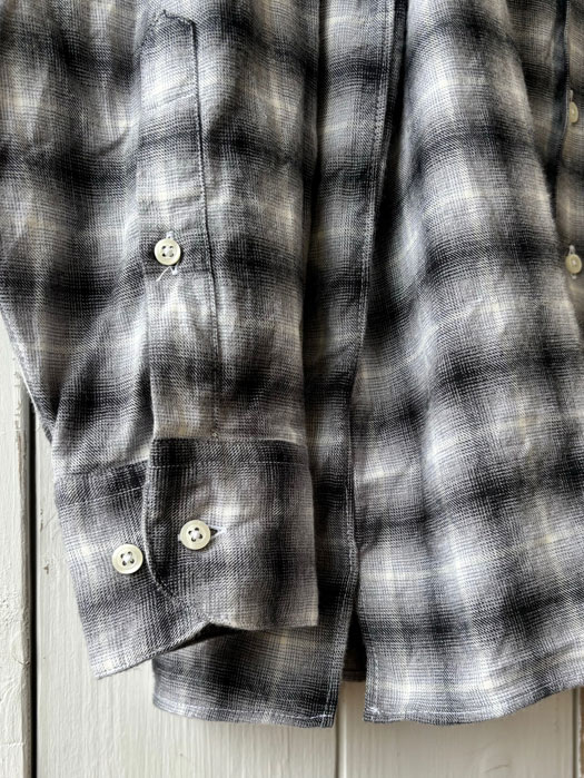 CAMP COLLAR SHIRT (FLANNEL PLAID) “NR別注”