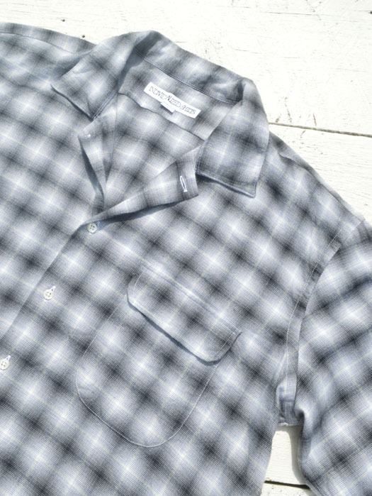 CAMP COLLAR SHIRT (FLANNEL PLAID) “NR別注”