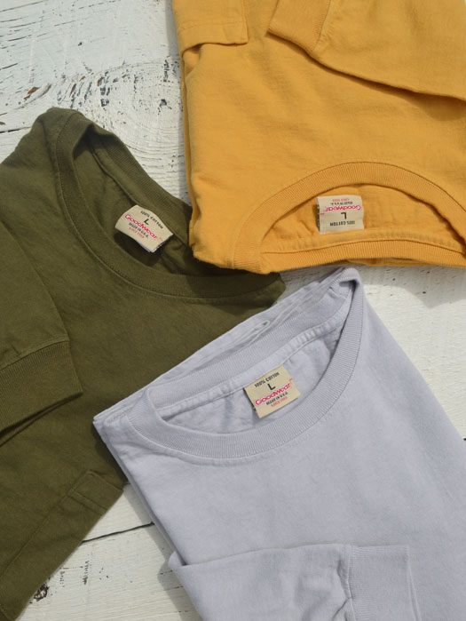 L/S CREW POCKET Tee　