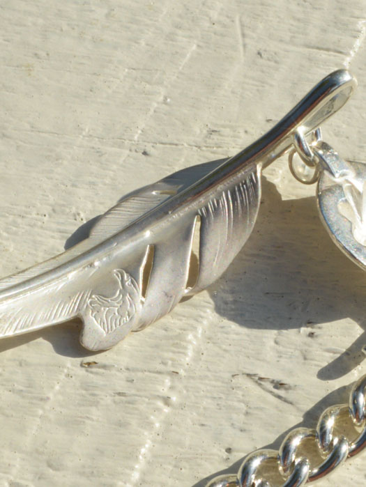 EFBR-0005 KAZEKIRI FEATHER CHAIN BRACELET