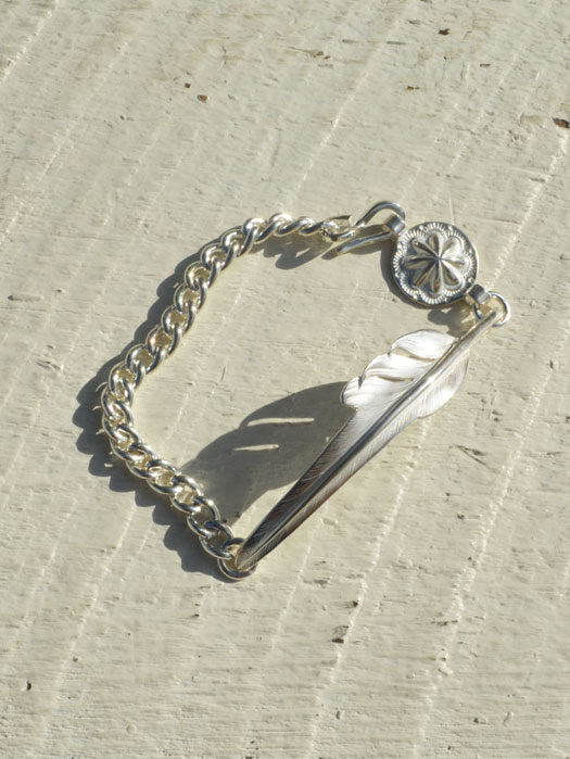 EFBR-0005 KAZEKIRI FEATHER CHAIN BRACELET