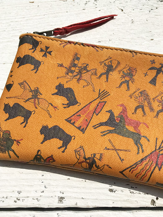 LT-0101 DEERSKIN POUCH