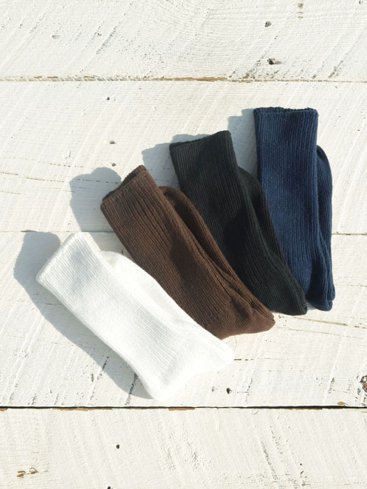 【Maggie's ORGANICS】　Organic Cotton Crew Socks　