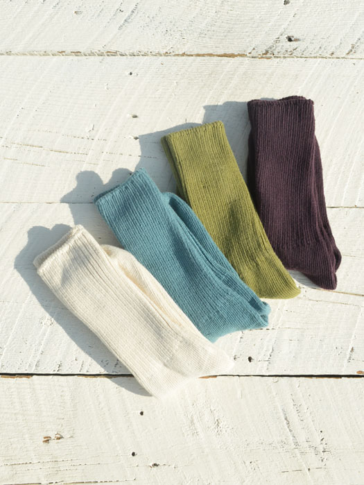 【Maggie's ORGANICS】　Organic Cotton Crew Socks
