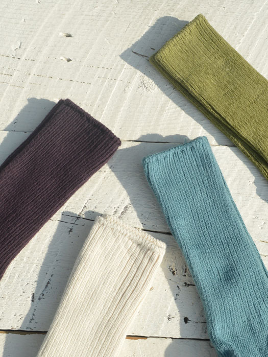 【Maggie's ORGANICS】　Organic Cotton Crew Socks