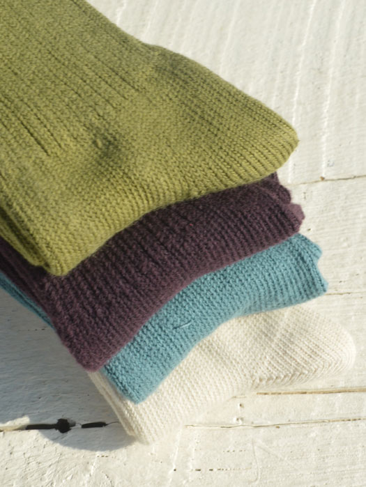【Maggie's ORGANICS】　Organic Cotton Crew Socks