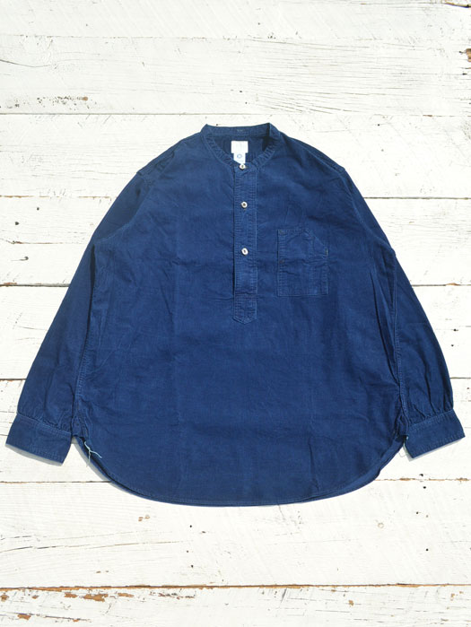 Band Collar Shirt (Cotton Cords)　