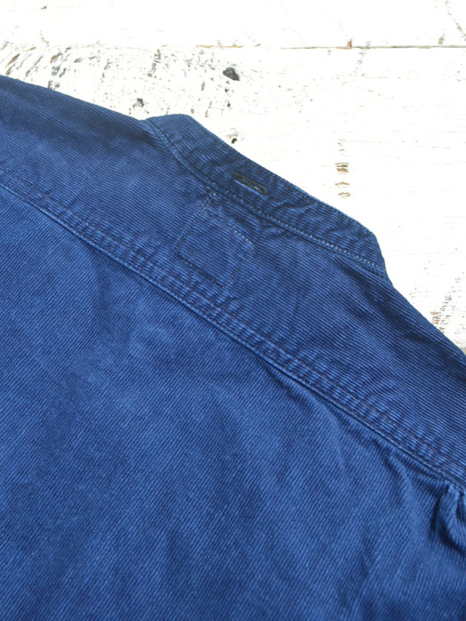 Band Collar Shirt (Cotton Cords)