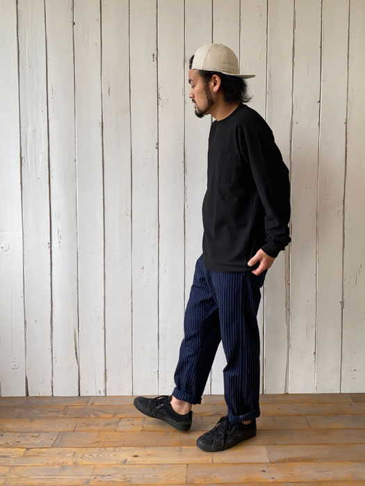 【Cal Cru】　Ridge L/S Pocket T-Shirts　