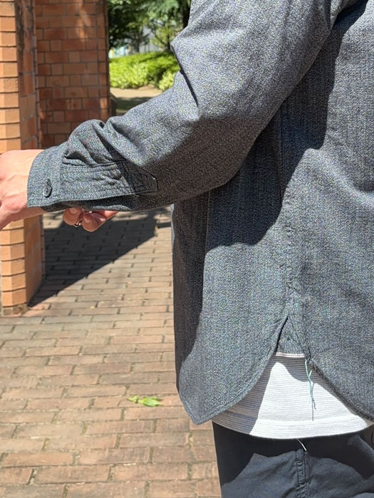 No.1 Shirt (Grey Covert)