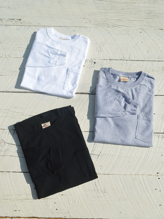 L/S CREW POCKET Tee　