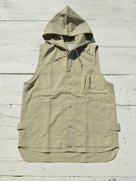 Tree Chopper Bud Vest　(Weeds Poplin)