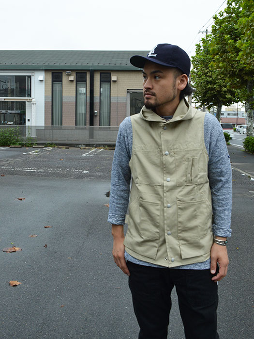 Tree Chopper Bud Vest　(Weeds Poplin)