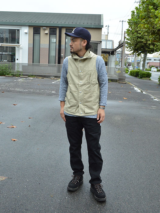 Tree Chopper Bud Vest　(Weeds Poplin)