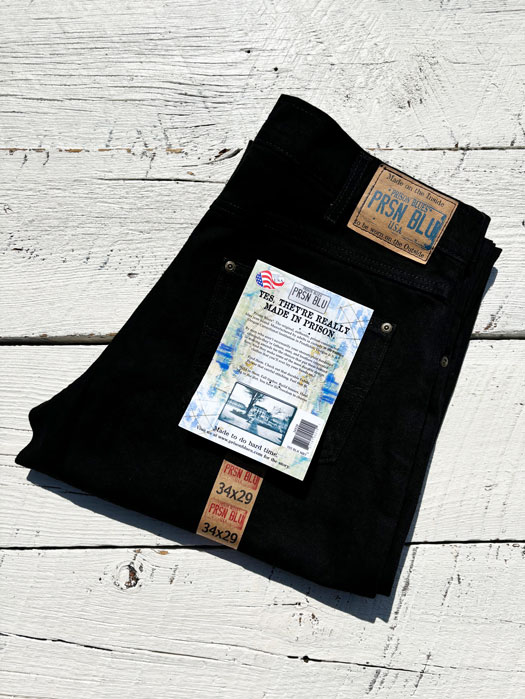 【PRISON BLUES】 Relaxed Fit Jean (5-Pocket)　