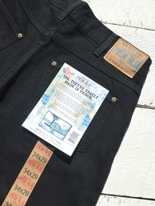 【PRISON BLUES】 Relaxed Fit Jean (5-Pocket)
