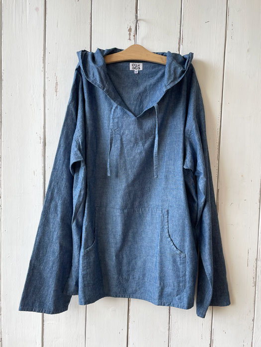 【OAXACA】　Baja Hoodie　(Chambray)