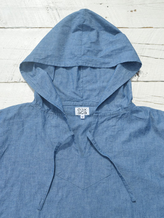 【OAXACA】　Baja Hoodie　(Chambray)