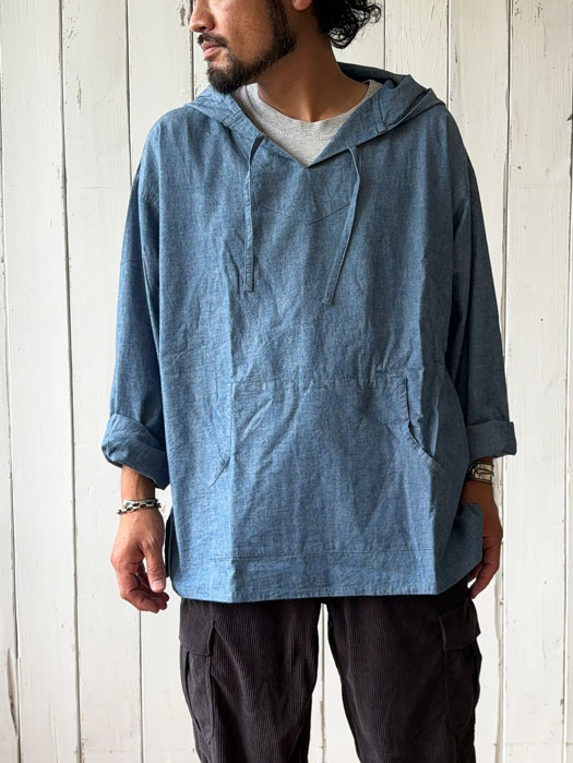 【OAXACA】　Baja Hoodie　(Chambray)