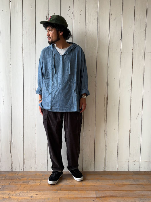 【OAXACA】　Baja Hoodie　(Chambray)