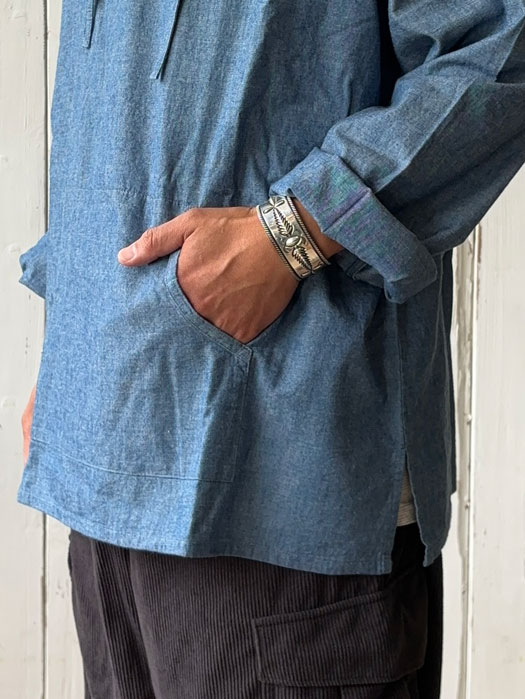 【OAXACA】　Baja Hoodie　(Chambray)