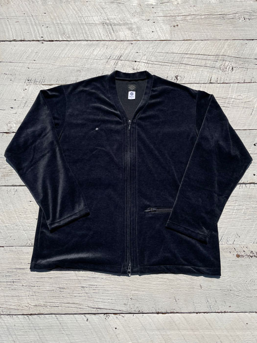 E-Z Zip Cardigan (Velour)