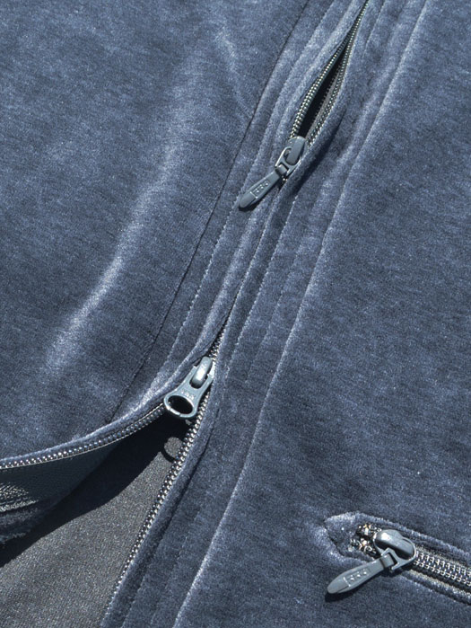 E-Z Zip Cardigan (Velour)