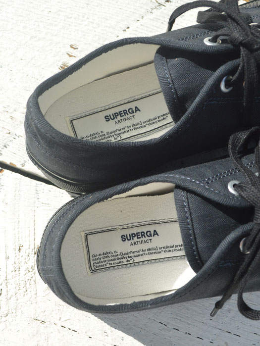 【ARTIFACT by SUPERGA】 TWISTED HRRINGBONE
