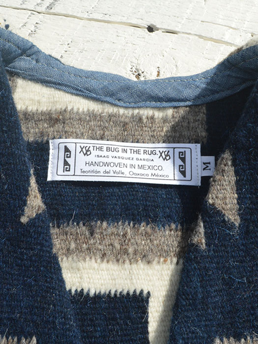 【OAXACA】　RUG VEST “DOUBLE CROSS”