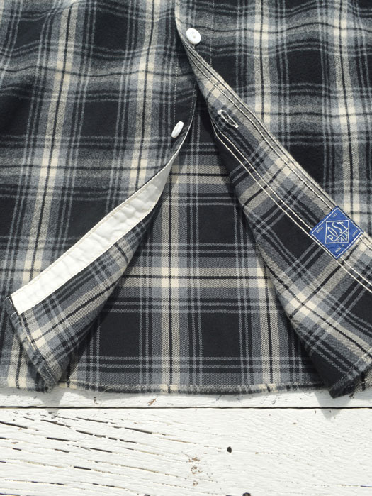The NAVY CUT 2 (Cotton Flannel Plaid)