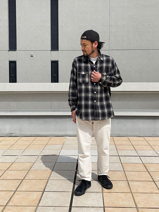 The NAVY CUT 2 (Cotton Flannel Plaid)