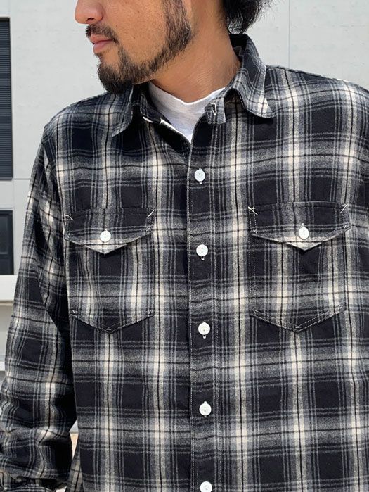 The NAVY CUT 2 (Cotton Flannel Plaid)