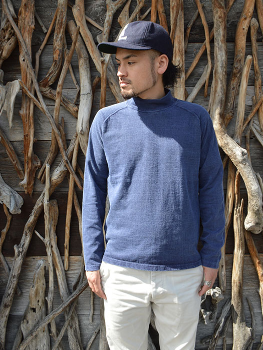 L/S HEAVY MOCK NECK TEE