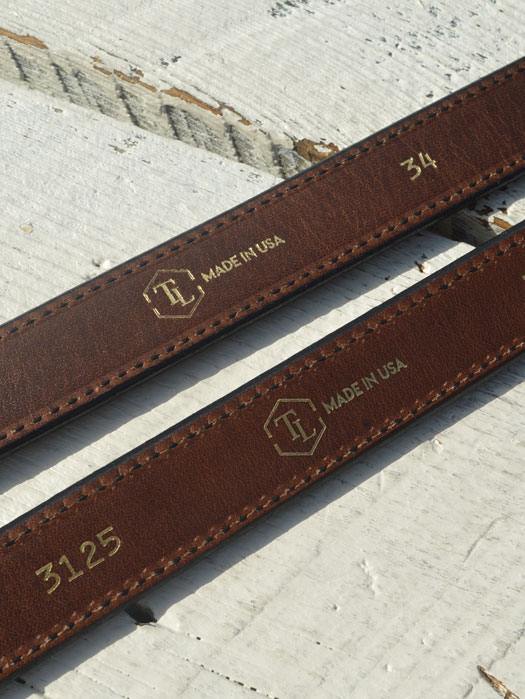 【TORY LEATHER】 STIRRUP LEATHER BUCKLE　BELT