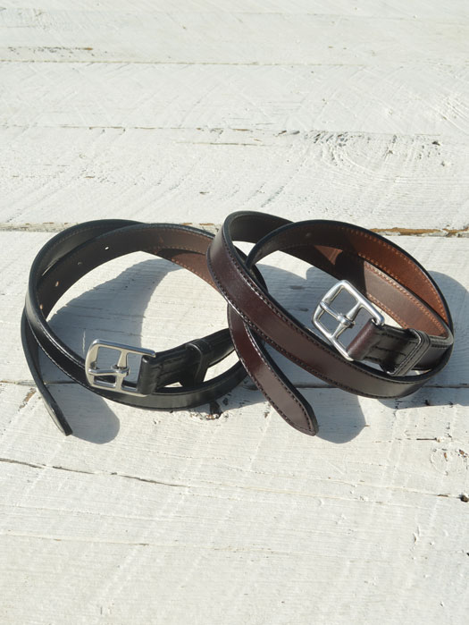 【TORY LEATHER】 STIRRUP LEATHER BUCKLE　BELT