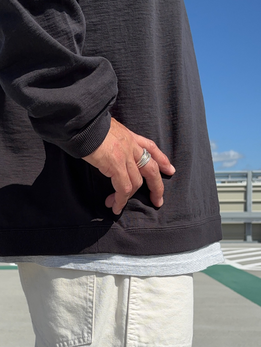 Dotsume Rib L/S T-Shirt