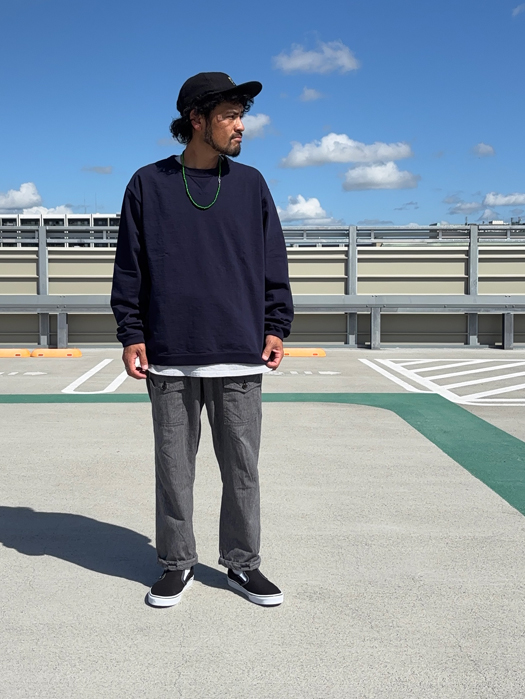 Dotsume Rib L/S T-Shirt