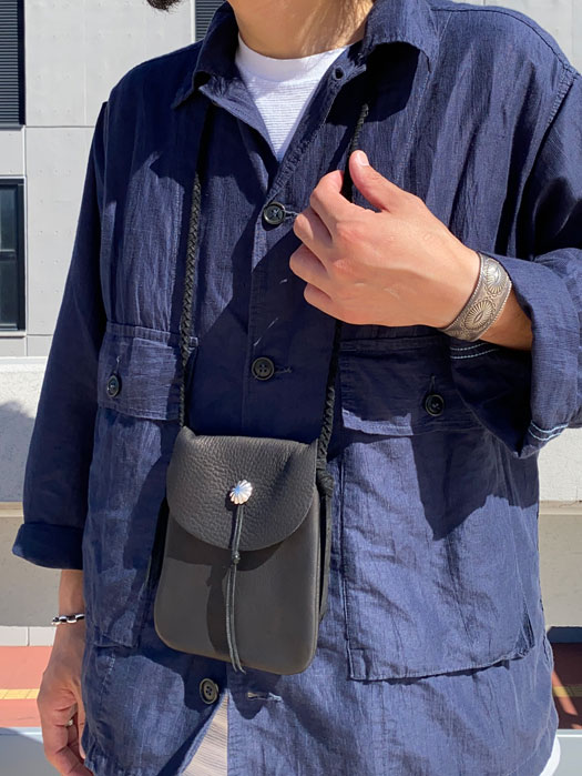 LT-0125 DEERSKIN MEDICINE SHOULDER POUCH