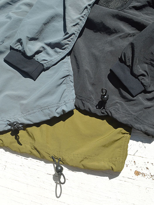 【BURLAP OUTFITTER】 L/S MESH POCKET TEE