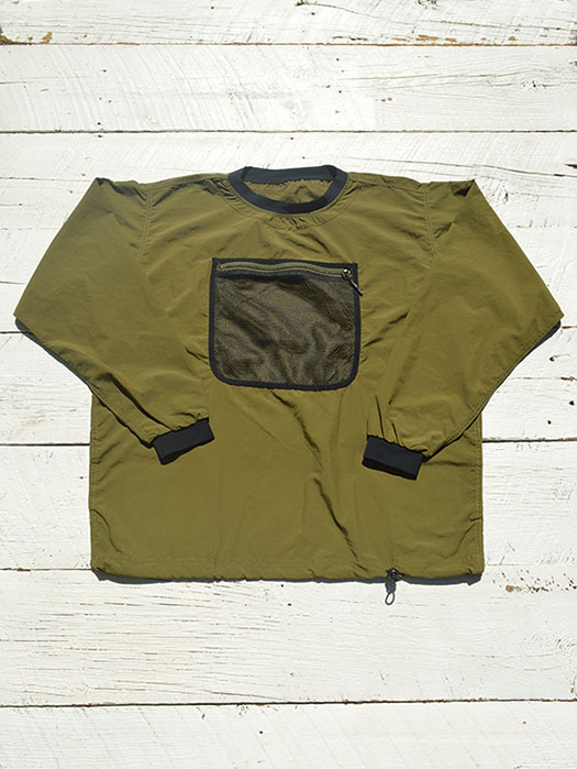 【BURLAP OUTFITTER】 L/S MESH POCKET TEE